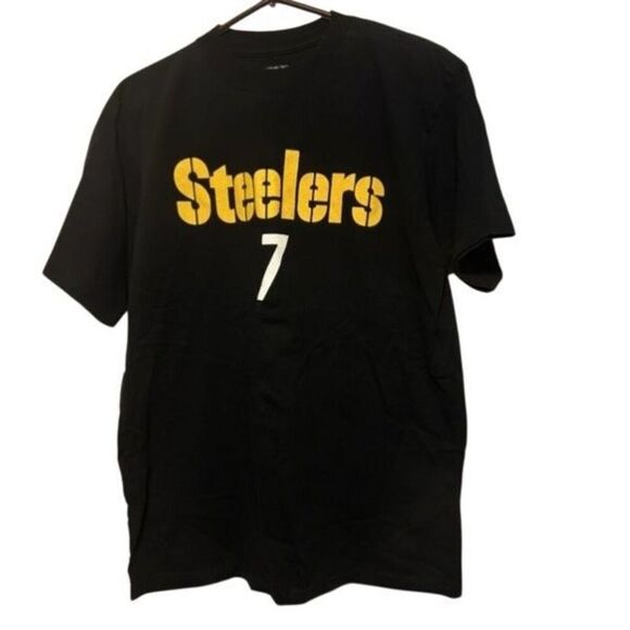 Pittsburgh Steelers Ben Roethlisberger Size Medium Reebok T-Shirt - Picture 1 of 5